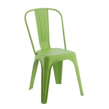 RELIX PP Καρέκλα Στοιβαζόμενη PP Απόχρωση Lime c541741