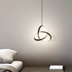 Φωτιστικό οροφής Trinity pakoworld led μέταλλο μαύρο Φ22x100εκ c541745