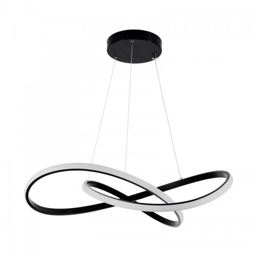 Φωτιστικό οροφής Artisun pakoworld led μέταλλο μαύρο Φ56x100εκ c541754