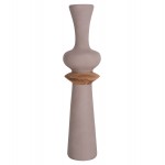 ΔΙΑΚΟΣΜΗΤΙΚΟ ΒΑΖΟ ΔΑΠΕΔΟΥ NEBULA HM4660 05L FIBER CEMENT TAUPE--ΞΥΛΟ ΤΕΑΚ Φ45x172Υεκ c541778