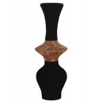 ΔΙΑΚΟΣΜΗΤΙΚΟ ΒΑΖΟ ΔΑΠΕΔΟΥ NEBULA HM4660 01S FIBER CEMENT ΜΑΥΡΟ--ΞΥΛΟ ΤΕΑΚ Φ45x115Υεκ c541780