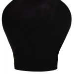 ΔΙΑΚΟΣΜΗΤΙΚΟ ΒΑΖΟ ΔΑΠΕΔΟΥ NEBULA HM4660 01S FIBER CEMENT ΜΑΥΡΟ--ΞΥΛΟ ΤΕΑΚ Φ45x115Υεκ c541780