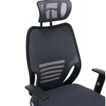 ΚΑΡΕΚΛΑ ΓΡΑΦΕΙΟΥ BRIEF HM1206 02 ΓΚΡΙ MESH--ΒΑΣΗ ΧΡΩΜΙΟΥ 63x64x122Υεκ c541786