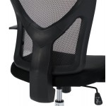 ΚΑΡΕΚΛΑ ΓΡΑΦΕΙΟΥ CUORE HM1207 01 ΜΑΥΡΟΣ ΣΚΕΛΕΤΟΣ-ΜΑΥΡΟ MESH 63x61x125Υεκ c541787