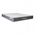 Κρεβάτι με στρώμα Mago-Dreamer pakoworld ύφασμα εκρου 150x200εκ c541799