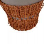 ΤΡΑΠΕΖΙ ΣΑΛΟΝΙΟΥ PERRAL HM18164 03L FIBER CEMENT ΓΚΡΙ-ΦΥΣΙΚΟ RATTAN--Φ55x45Υεκ c541810