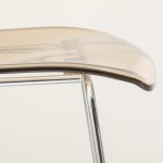 ELUCIA ΚΑΡΕΚΛΑ ΔΙΑΦΑΝΟ ΚΑΦΕ 53x52 2x80 5cm SET 2τμχ c541875