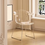 CHIARA LUX ΚΑΡΕΚΛΑ ΔΙΑΦΑΝΟ 61 2x53 3x80cm SET 2τμχ c541878