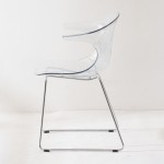 CHIARA LUX ΚΑΡΕΚΛΑ ΔΙΑΦΑΝΟ 61 2x53 3x80cm SET 2τμχ c541878