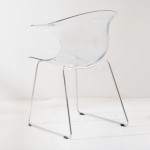 CHIARA LUX ΚΑΡΕΚΛΑ ΔΙΑΦΑΝΟ 61 2x53 3x80cm SET 2τμχ c541878