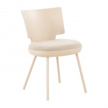 CORPO ΚΑΡΕΚΛΑ OFF WHITE 53 5x46x73 5cm SET 4τμχ c541880