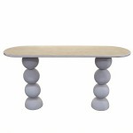 PERLA ΚΟΝΣΟΛΑ OFF WHITE 150x45x76cm c541892