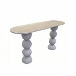 PERLA ΚΟΝΣΟΛΑ OFF WHITE 150x45x76cm c541892