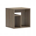 Κομοδίνο Doublo pakoworld sonoma 40x35x40εκ c541949