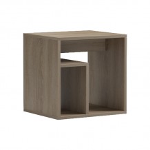 Κομοδίνο Doublo pakoworld sonoma 40x35x40εκ c541949