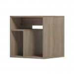 Κομοδίνο Doublo pakoworld sonoma 40x35x40εκ c541949