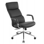 ΚΑΡΕΚΛΑ ΓΡΑΦΕΙΟΥ MEITE HM18353 01 ΜΑΥΡΟ PU ΔΕΡΜΑ--ΒΑΣΗ ΧΡΩΜΙΟΥ 66x71x127Υεκ c541966