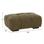 ΤΑΜΠΟΥΡΕ ΥΠΟΠΟΔΙΟ COVEN HM3342 04 ΠΡΑΣΙΝΟ ΥΦΑΣΜΑ 100x65x37Υεκ c541968