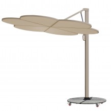 ΟΜΠΡΕΛΑ ΜΕ ΒΑΣΗ ΣΕΙΡΑ CANNOPY flower HM21286 01 ΑΛΟΥΜΙΝΙΟ-ΓΡΑΝΙΤΗΣ-ΜΟΛΥΒΙ ΧΡΩΜΑ 2 38x2 2μ c541969