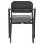 ΠΟΛΥΘΡΟΝΑ ΤΡΑΠΕΖΑΡΙΑΣ ELARA HM6414 01 ΓΚΡΙ ΑΛΟΥΜΙΝΙΟ-OLEFIN--ΞΥΛΟ TEAK 56x62x78Υεκ c541970