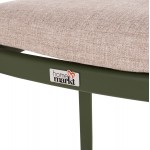 ΠΟΛΥΘΡΟΝΑ ΤΡΑΠΕΖΑΡΙΑΣ ELARA HM6414 06 ΠΡΑΣΙΝΟ ΑΛΟΥΜΙΝΙΟ-ΜΠΕΖ OLEFIN--TEAK 56x62x78Υεκ c541972