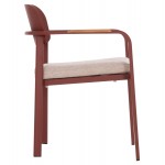 ΠΟΛΥΘΡΟΝΑ ΤΡΑΠΕΖΑΡΙΑΣ ELARA HM6414 07 ΚΕΡΑΜΙΔΙ ΑΛΟΥΜΙΝΙΟ-ΜΠΕΖ OLEFIN--TEAK 56x62x78Υεκ c541973