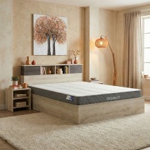 Κρεβάτι με στρώμα Olympus-Dreamer pakoworld castillo-toro 160x200εκ c542013