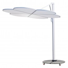 ΟΜΠΡΕΛΑ ΜΕ ΒΑΣΗ ΣΕΙΡΑ CANNOPY flower HM21286 02 ΑΛΟΥΜΙΝΙΟ-ΓΡΑΝΙΤΗΣ-ΛΕΥΚΟ 2 38x2 2μ c542026