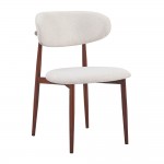 NOISETTE ΚΑΡΕΚΛΑ BEIGE ΚΑΡΥΔΙ 59x50x79cm SET 4τμχ c542114