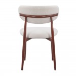 NOISETTE ΚΑΡΕΚΛΑ BEIGE ΚΑΡΥΔΙ 59x50x79cm SET 4τμχ c542114