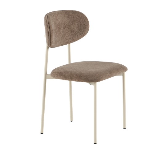 VELLUTO ΚΑΡΕΚΛΑ MOCHA LATTE 47x45x80cm SET 2τμχ c542117