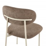 VELLUTO ΚΑΡΕΚΛΑ MOCHA LATTE 47x45x80cm SET 2τμχ c542117