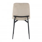 TESSERA ΚΑΡΕΚΛΑ BEIGE ΜΑΥΡΟ 54x44 5x87cm SET 4τμχ c542118