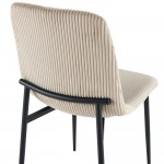 TESSERA ΚΑΡΕΚΛΑ BEIGE ΜΑΥΡΟ 54x44 5x87cm SET 4τμχ c542118