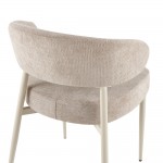 CELESTE ΚΑΡΕΚΛΑ ΜΠΕΖ LATTE 58 5x51x80cm SET 2τμχ c542126