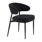 CELESTE ΚΑΡΕΚΛΑ ΜΑΥΡΟ ΜΑΥΡΟ 58 5x51x80cm SET 2τμχ c542127