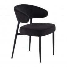 CELESTE ΚΑΡΕΚΛΑ ΜΑΥΡΟ ΜΑΥΡΟ 58 5x51x80cm SET 2τμχ c542127