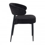 CELESTE ΚΑΡΕΚΛΑ ΜΑΥΡΟ ΜΑΥΡΟ 58 5x51x80cm SET 2τμχ c542127