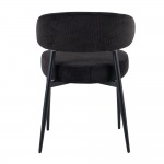 CELESTE ΚΑΡΕΚΛΑ ΜΑΥΡΟ ΜΑΥΡΟ 58 5x51x80cm SET 2τμχ c542127