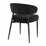 CELESTE ΚΑΡΕΚΛΑ ΜΑΥΡΟ ΜΑΥΡΟ 58 5x51x80cm SET 2τμχ c542127