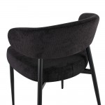 CELESTE ΚΑΡΕΚΛΑ ΜΑΥΡΟ ΜΑΥΡΟ 58 5x51x80cm SET 2τμχ c542127