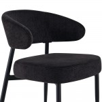 CELESTE ΚΑΡΕΚΛΑ ΜΑΥΡΟ ΜΑΥΡΟ 58 5x51x80cm SET 2τμχ c542127