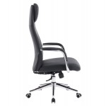 ΚΑΡΕΚΛΑ ΓΡΑΦΕΙΟΥ SONTY HM18354 01 ΜΑΥΡΟ PU ΔΕΡΜΑ--ΒΑΣΗ ΧΡΩΜΙΟΥ 67x68x125Υεκ c542132