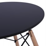 ΣΕΤ ΤΡΑΠΕΖΑΡΙΑΣ 3ΤΜΧ TWIST HM21371 ΣΤΡΟΓΓΥΛΟ ΤΡΑΠΕΖΙ Φ60 2 ΚΑΡΕΚΛΕΣ ΣΕ ΜΑΥΡΟ c542139