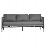 ΣΕΤ ΣΑΛΟΝΙ 4ΤΜΧ SONDRA HM6251 01 ΑΛΟΥΜΙΝΙΟ-ΣΧΟΙΝΙ-ΜΑΞΙΛΑΡΙΑ ΣΕ ΓΚΡΙ c542144