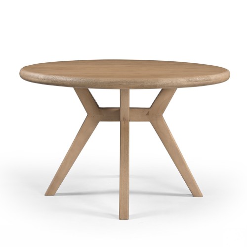 PARADIS ΤΡΑΠΕΖΙ ΡΟΤΟΝΤΑ ΚΑΡΥΔΙ ΑΝΟΙΧΤΟ 120x120x76cm c542156