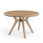 PARADIS ΤΡΑΠΕΖΙ ΡΟΤΟΝΤΑ ΚΑΡΥΔΙ ΑΝΟΙΧΤΟ 120x120x76cm c542156