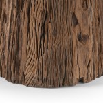 RICHMONT ΤΡΑΠΕΖΙ ΡΟΤΟΝΤΑ ΚΑΡΥΔΙ ΑΣΗΜΙ 127x127x76cm c542157