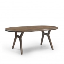 SOLOMON ΤΡΑΠΕΖΙ ΚΑΡΥΔΙ 200x100x77cm c542159