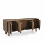 PARADIS TV STAND 4ΠΟΡΤΕΣ ΚΑΡΥΔΙ ΑΝΟΙΧΤΟ 160x40x60cm c542165